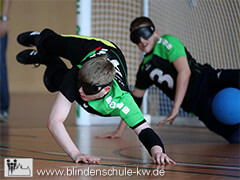 Goalball Bundesfinale Jugend trainiert für Olympia und Paralympics