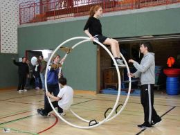 Rhönradturnen beim Tag der offenen Tür 2015