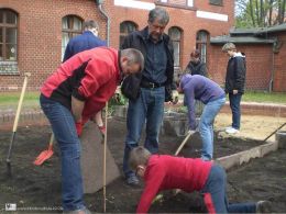 Arbeitseinsatz im Frühling