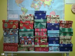 Weihnachten im Schuhkarton 2015